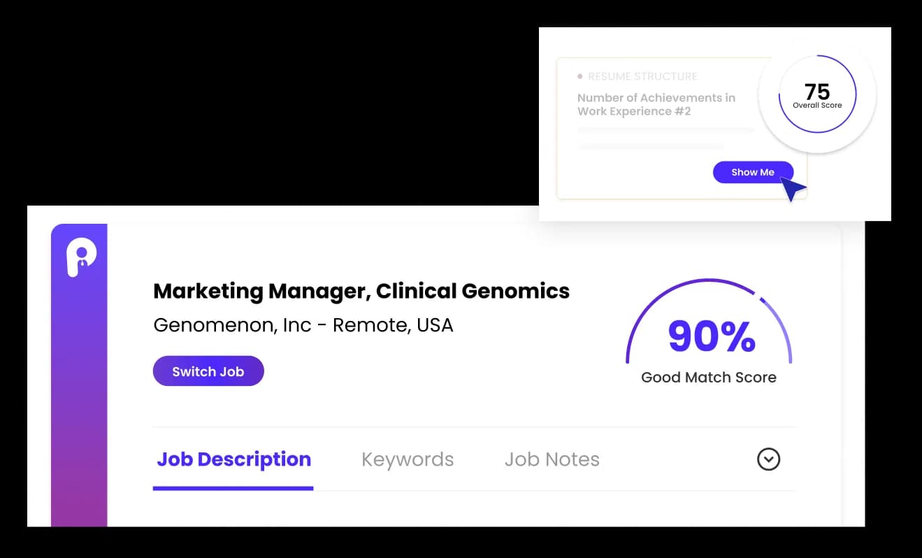 Resume preview