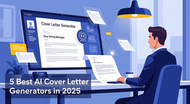 5 Best AI Cover Letter Generators for Job Seekers in 2025